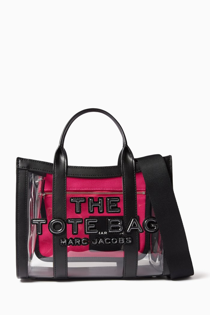 

The Small Tote Bag in PVC, Black