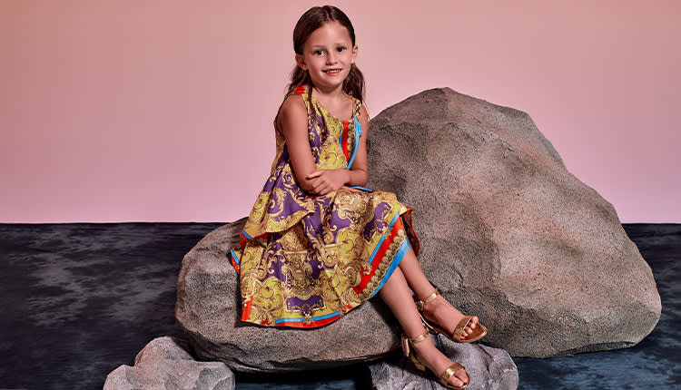 Versace on sale kids dresses