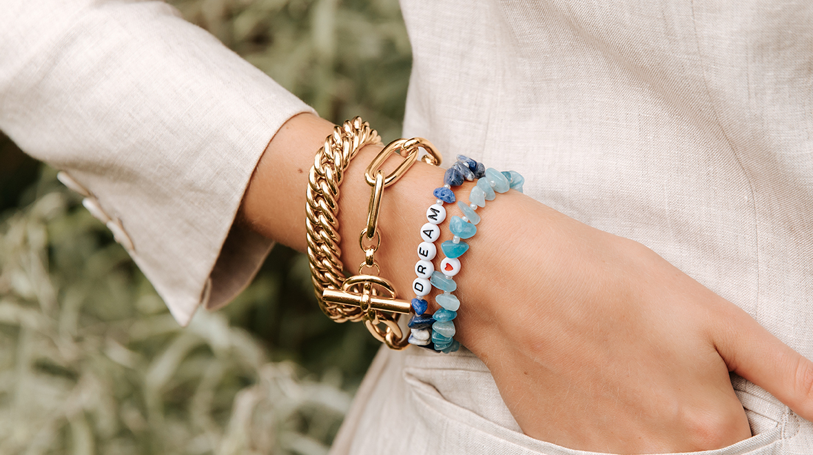 T balance crystal deals bracelets