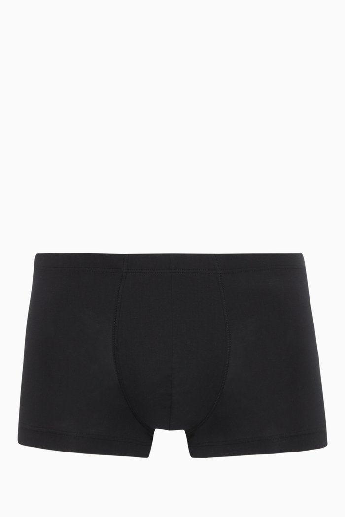 

Cotton Sensation Boxer Briefs, Black