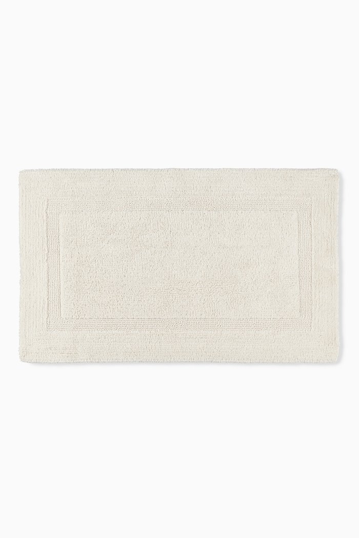 

Reversible Bath Mat, White