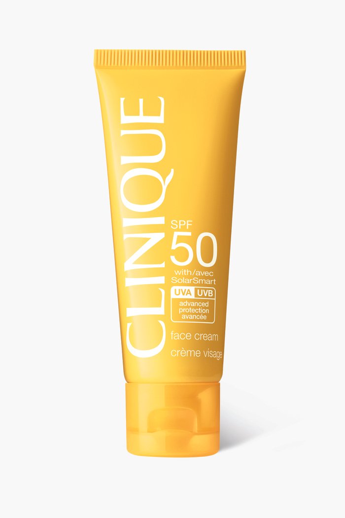 

Broad Spectrum SPF 50 Sunscreen Face Cream, 50ml, Colourless