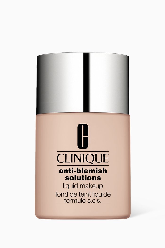 

01 Alabaster Anti-Blemish Solutions Liquid Makeup, 30ml, Colourless