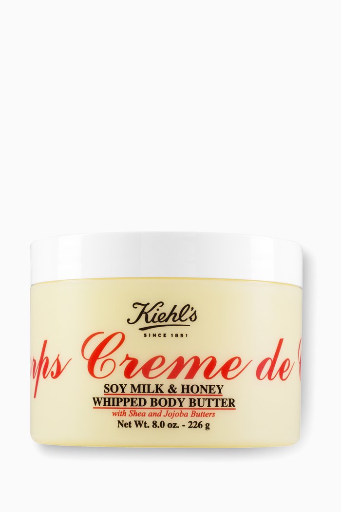 

Creme de Corps Soy Milk & Honey Whipped Body Butter, 226ml, Colourless