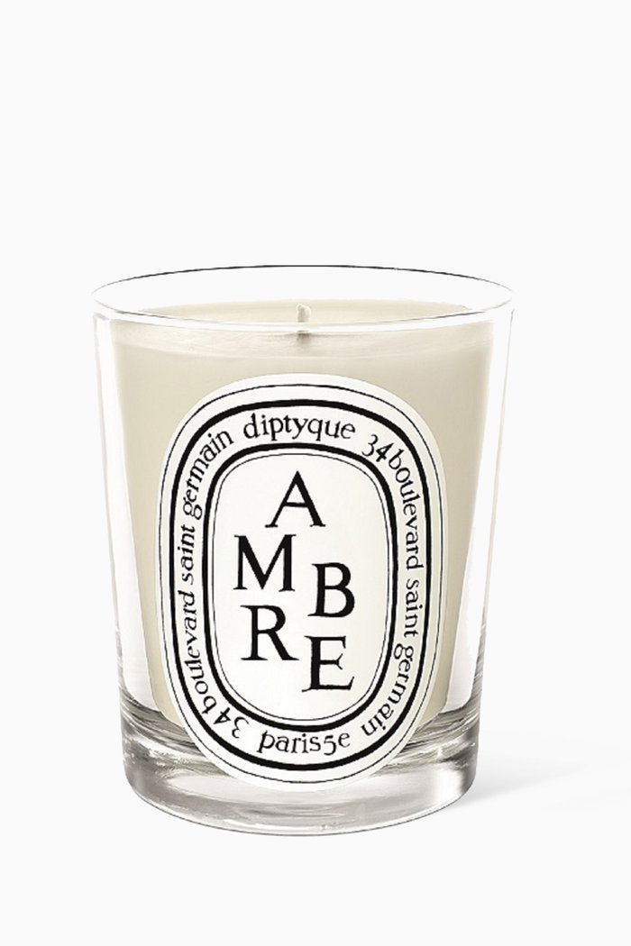 

Ambre Candle, 70g, Colourless