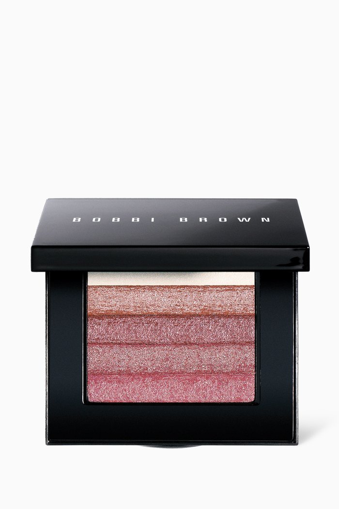 Rose Shimmer Brick Compact, Colourless