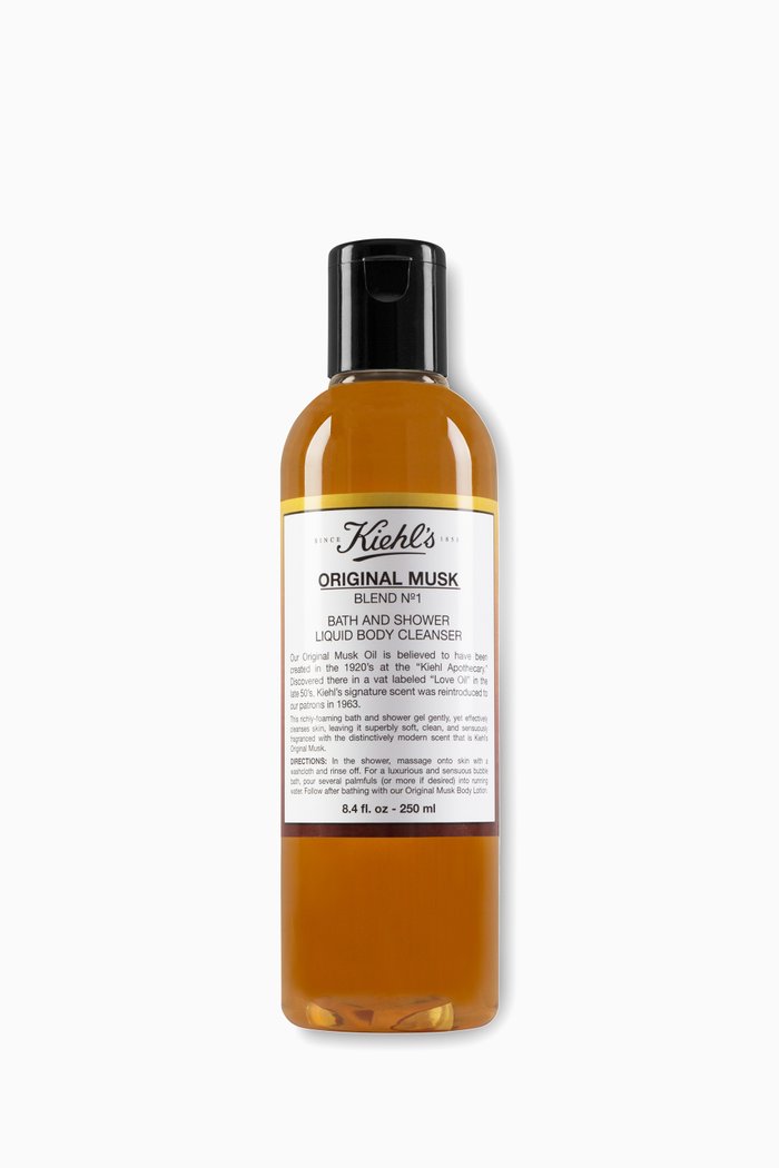 

Original Musk Bath & Shower Liquid Body Cleanser, 250ml, Colourless