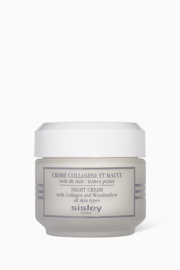 Night Cream with Collagen & Woodmallow, 50ml, Colourless