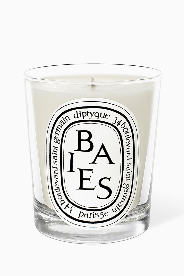 

Baies Candle, 190g, Colourless