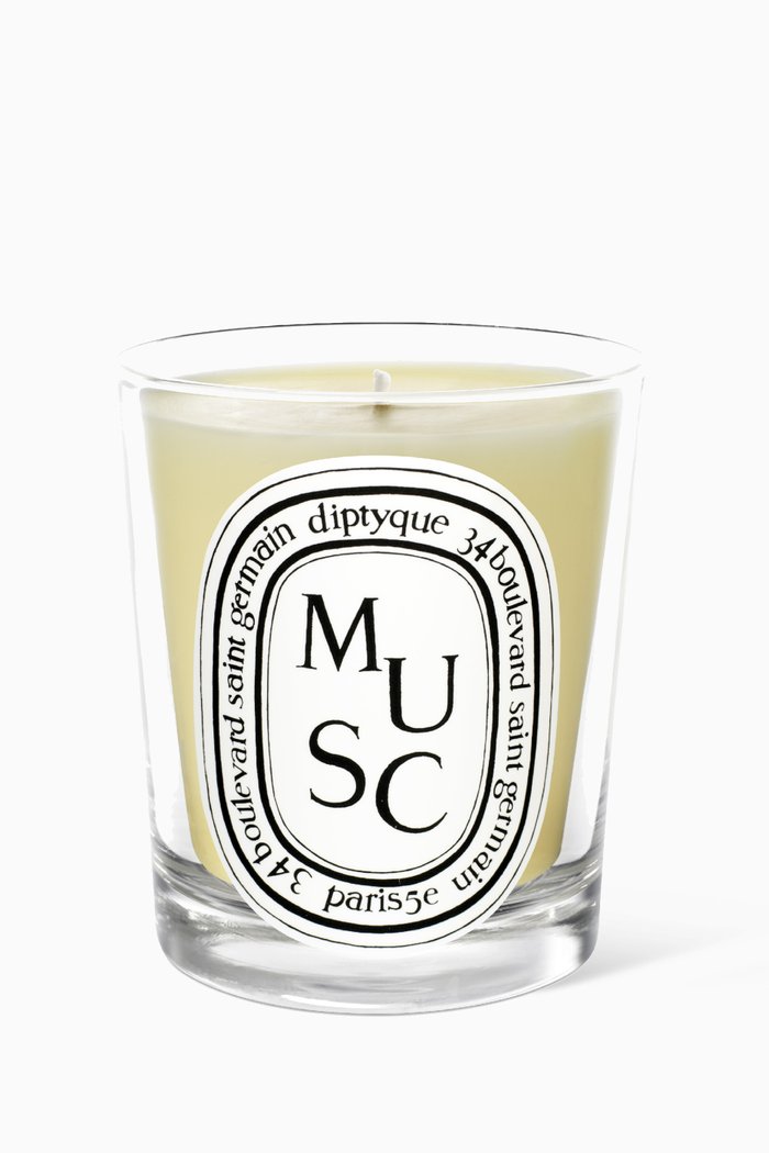 

Musc Candle, 190g, Colourless
