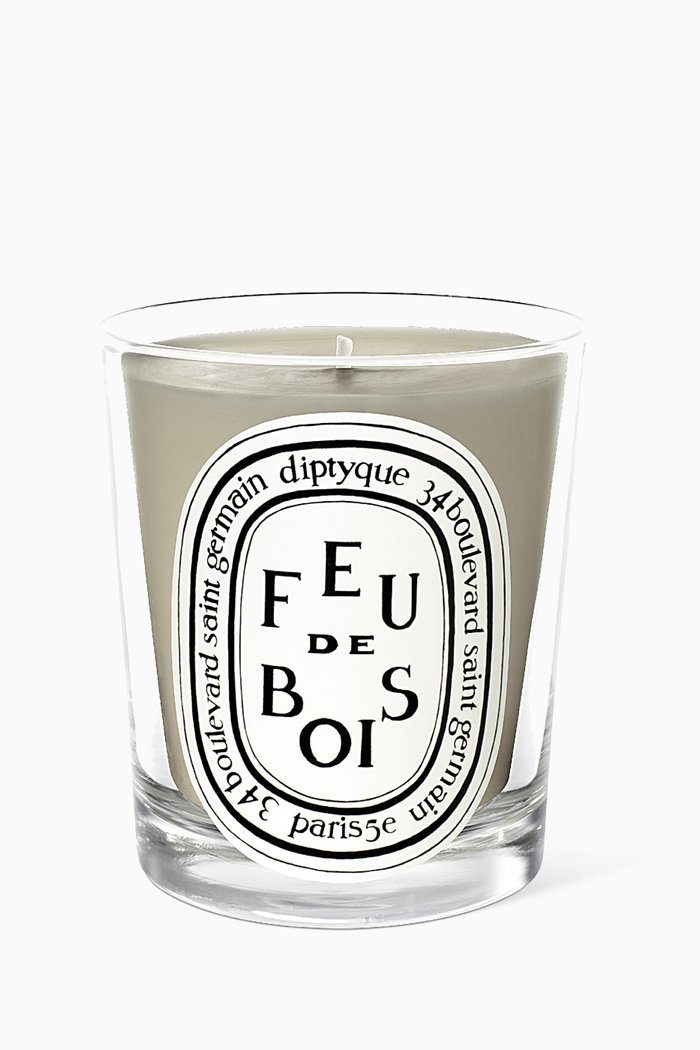 

Feu de Bois Candle, 70g, Colourless