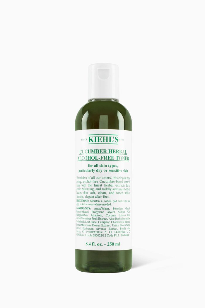 

Cucumber Herbal Alcohol-Free Toner, 250ml, Colourless