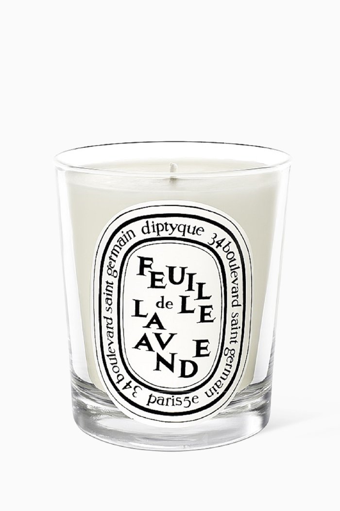 

Feuille de Lavande Candle, 190g, Colourless