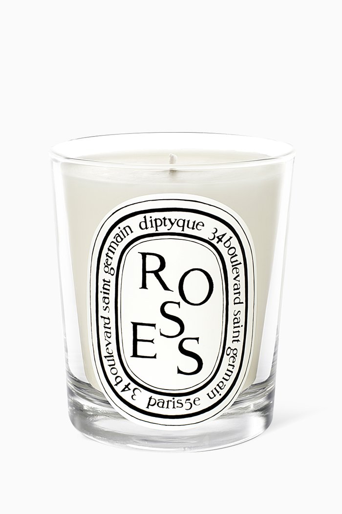 

Roses Candle, 190g, Colourless