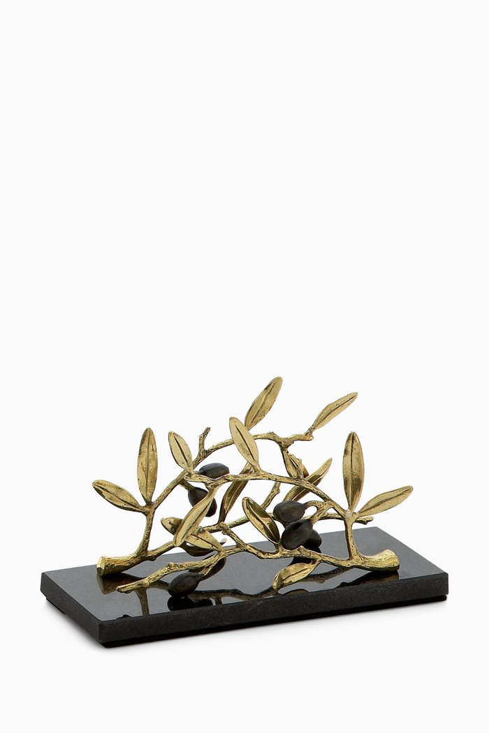 

Olive Branch Vertical Napkin Holder - Multi Colour, Multicolour