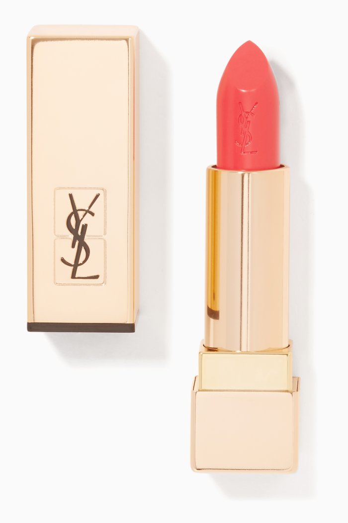 

Rosy Coral Rouge Pur Couture Satin Radiance Lipstick, Pink