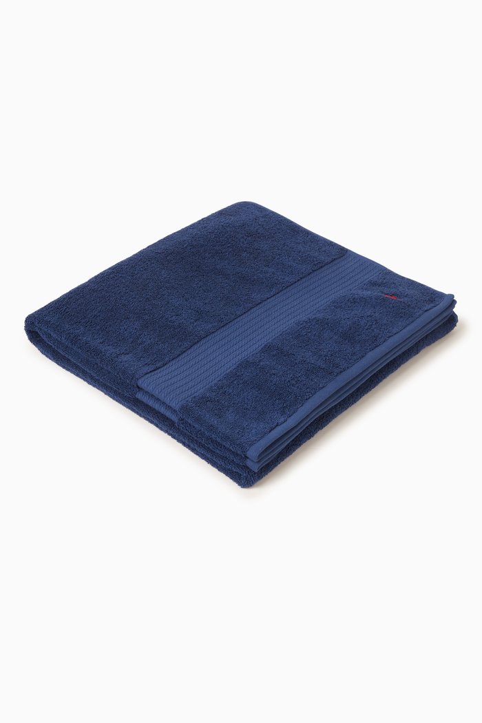 

Player Bath Sheet in Terry Cotton, Blue