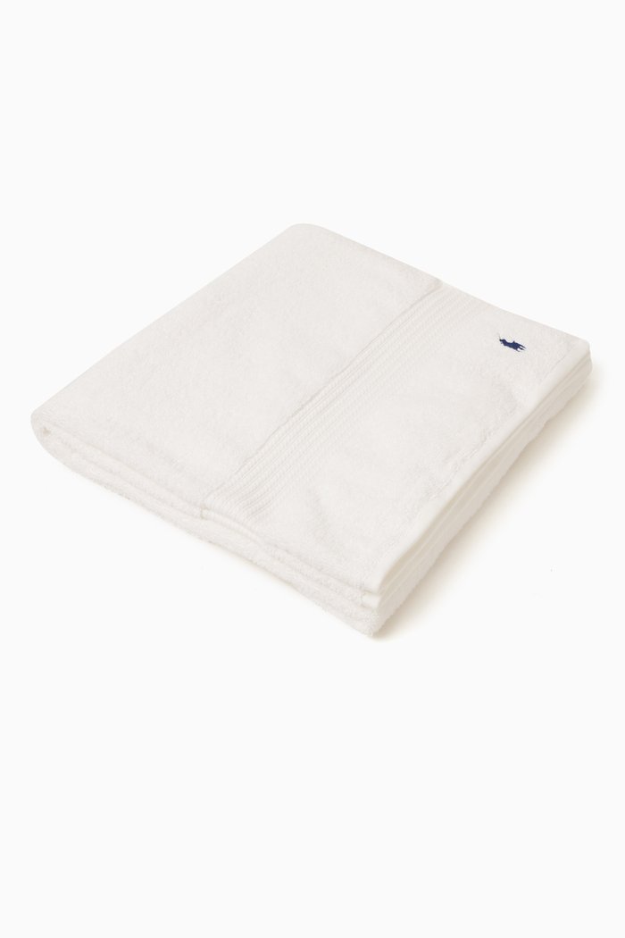 

Player Bath Sheet in Terry Cotton, White