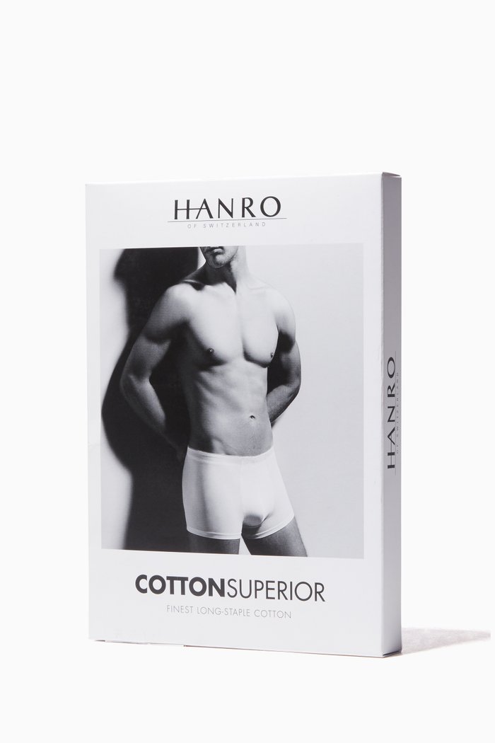 

Cotton Superior Boxer Briefs, Black