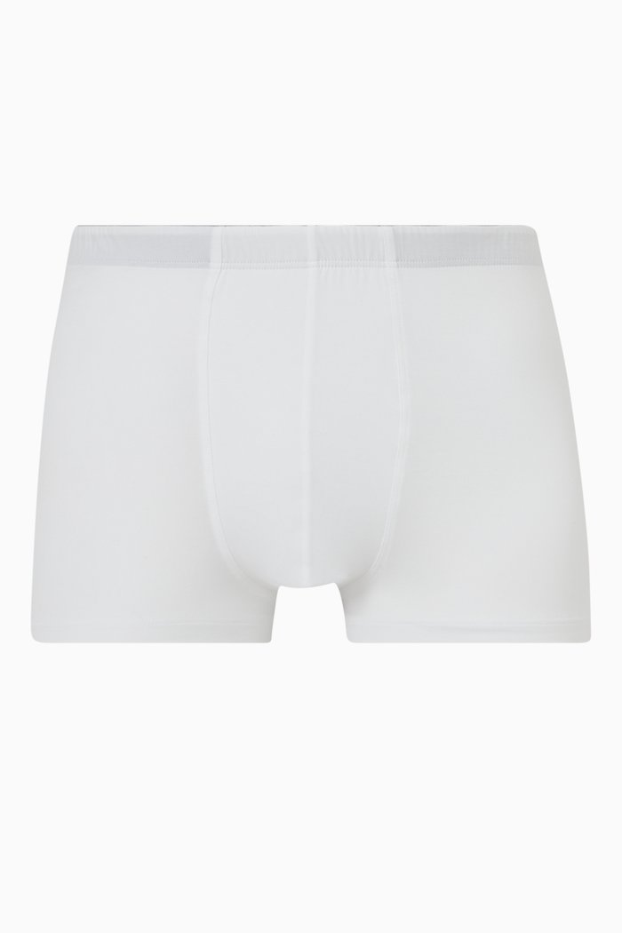 

Cotton Superior Boxer Briefs, White