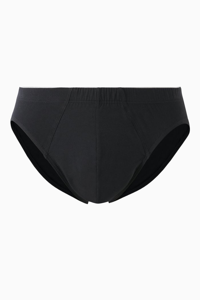 

Superior Briefs in Cotton, Black