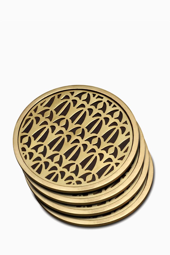 

Fortuny Venise Coasters, Set of 4, Multicolour