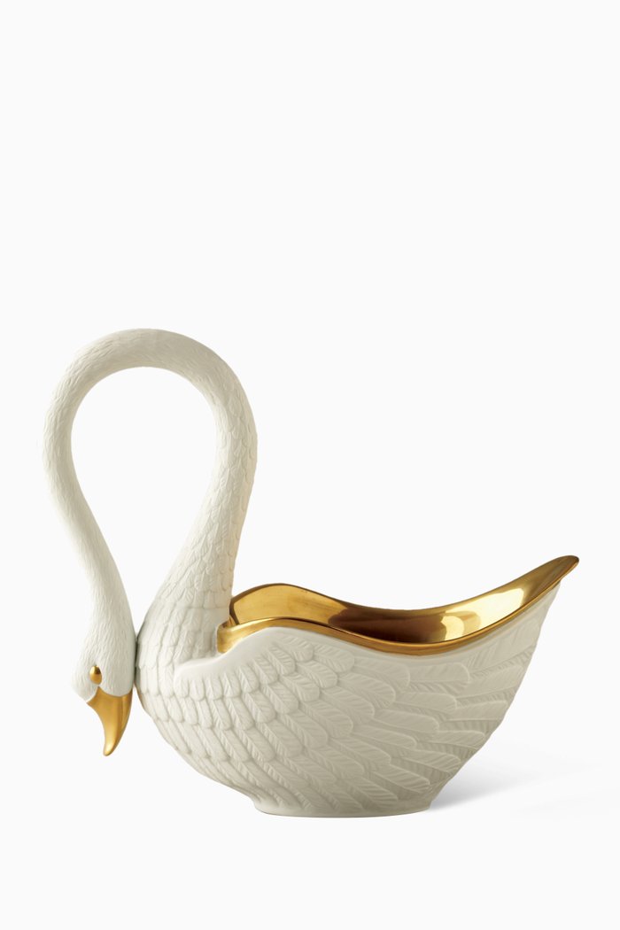 

Medium Swan Bowl, Multicolour