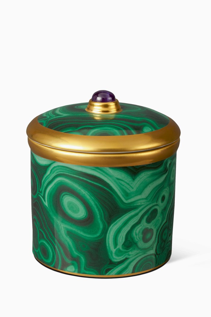 

Malachite Candle, Green