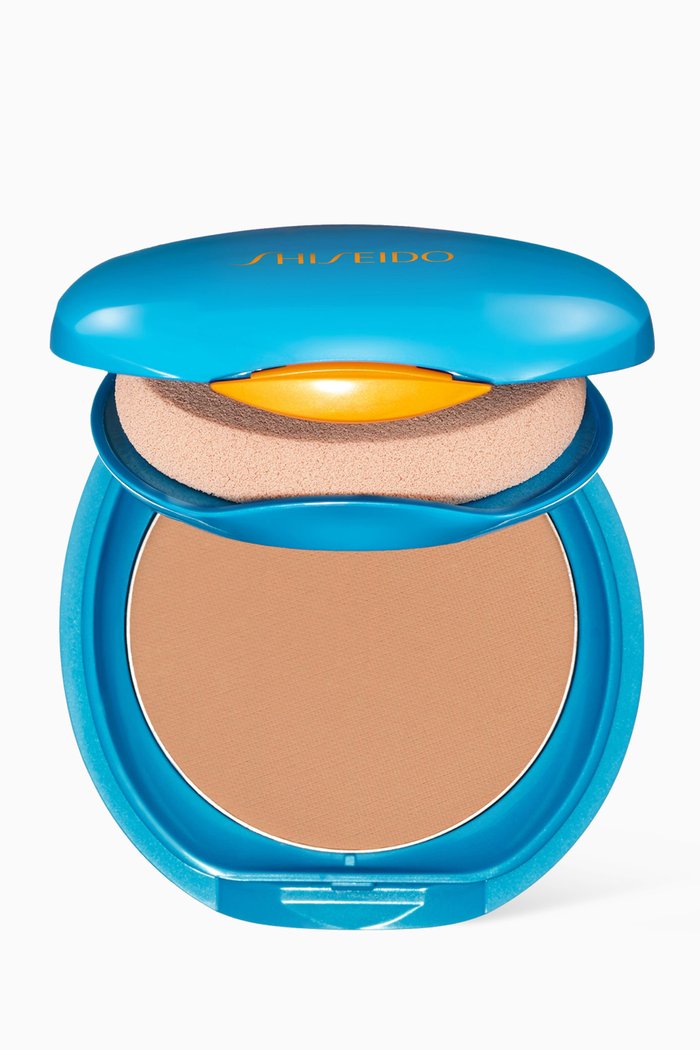 

Medium Ochre UV Protective Compact Foundation, 12g, Colourless