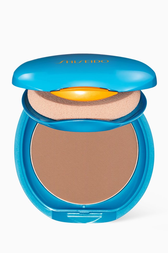 Dark Ivory UV Protective Compact Foundation, 12g, Colourless
