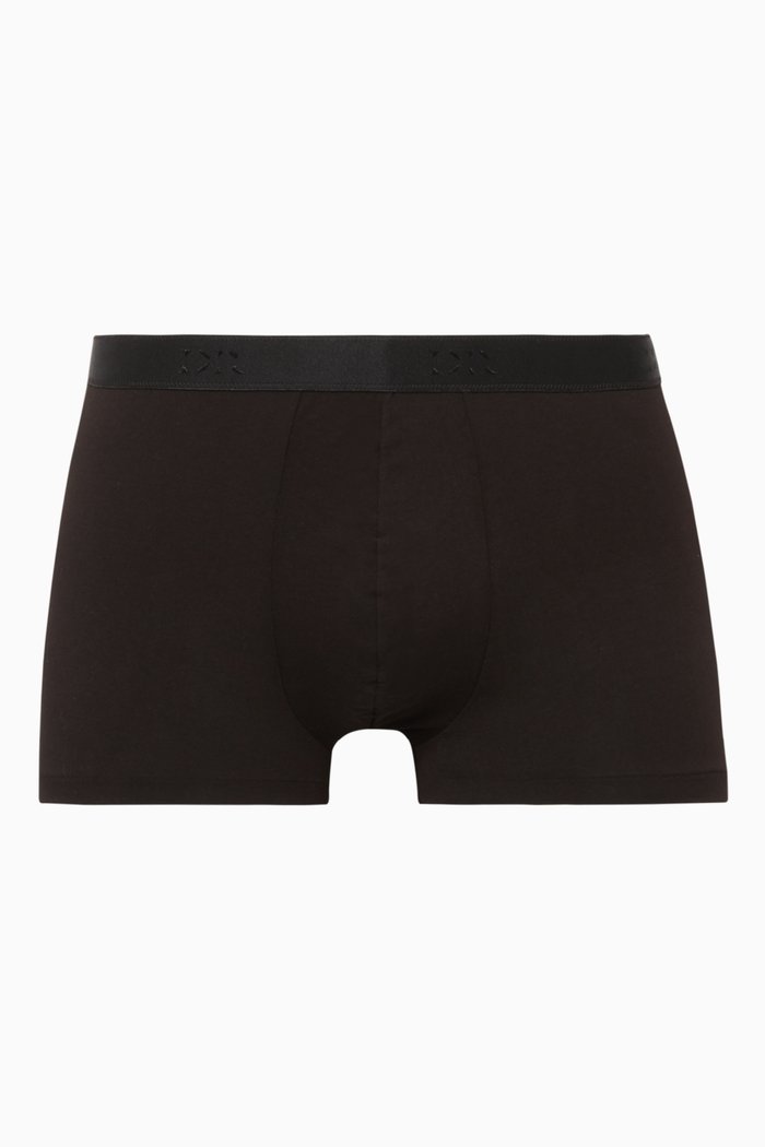 

Black Stretch-Cotton Jack Boxer Briefs