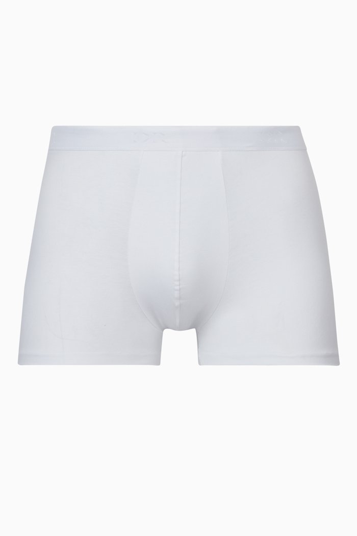

Jack Hipster Stretch Pima Cotton Trunks, White
