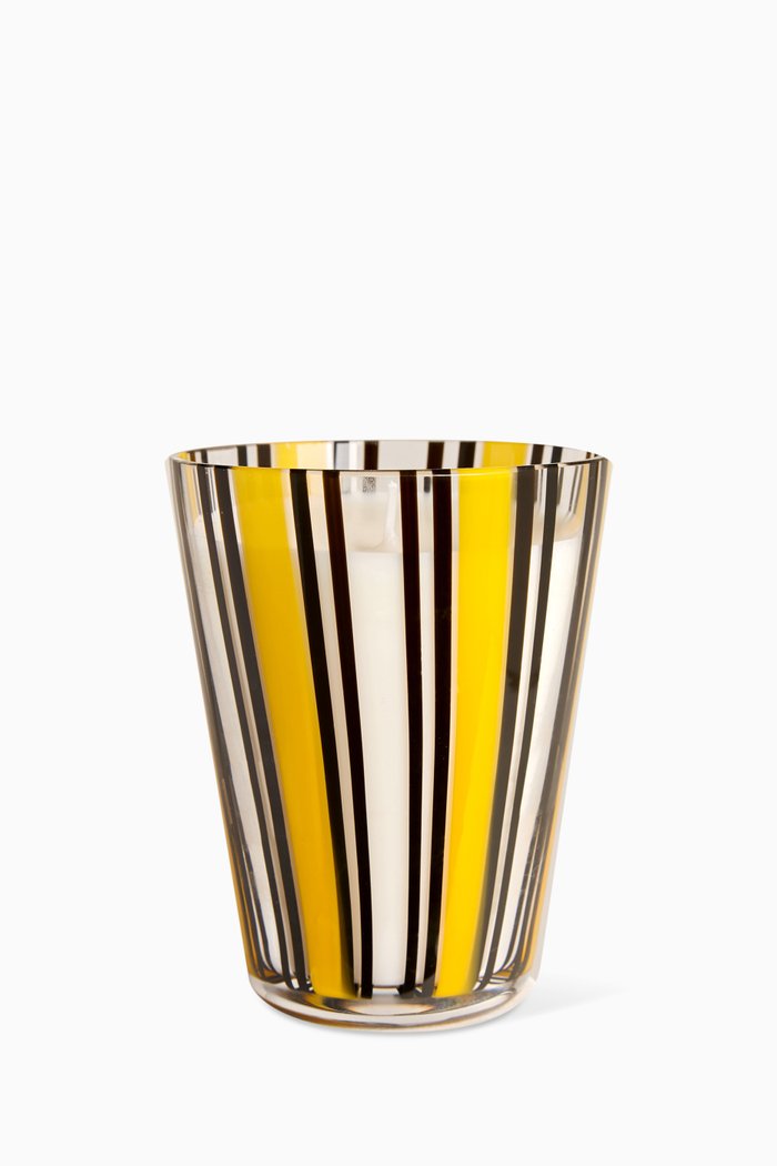 

Tiglio Murano Glass Candle, 200g, Multicolour