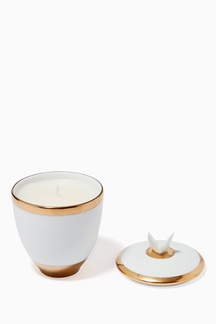 

Butterfly Candle in Limoges Porcelain, White