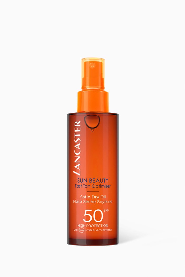 Sun Beauty Satin Dry Oil SPF50, 150ml, Multicolour