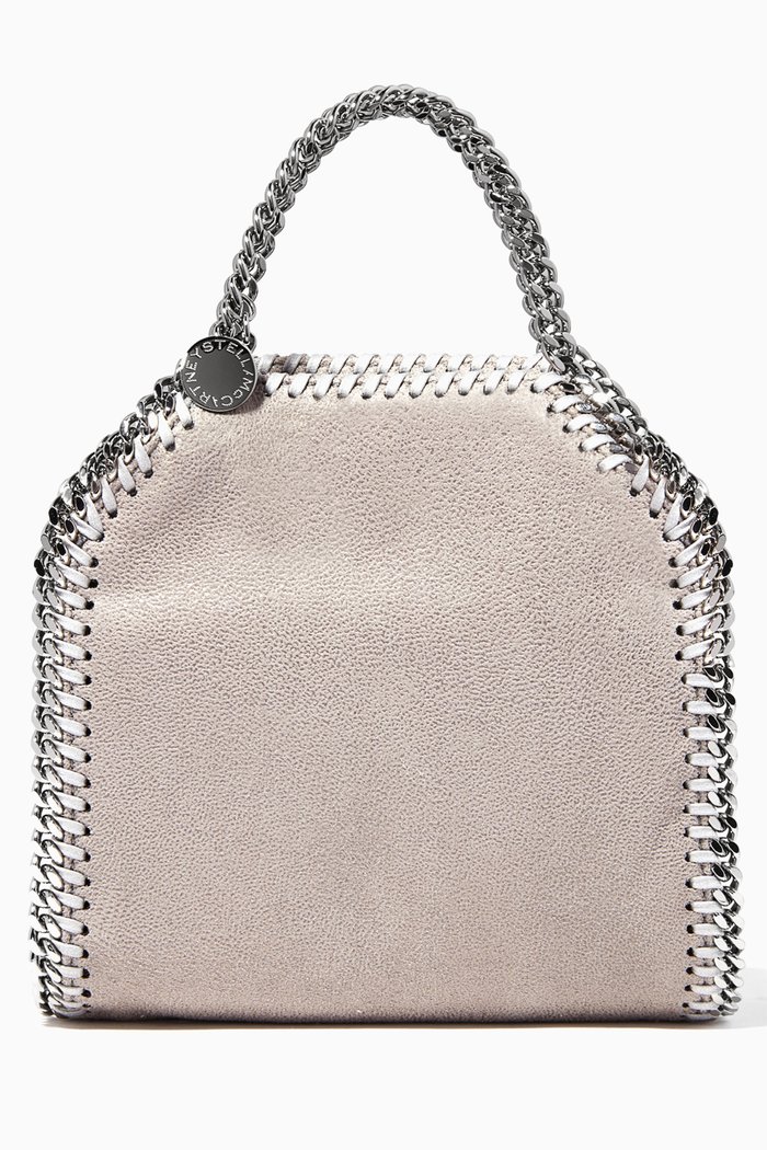 

Grey Falabella Shaggy Deer Tiny Shoulder Bag