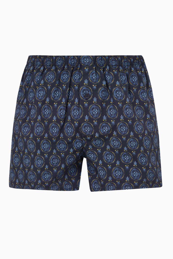 

Fancy Woven Boxers, Blue