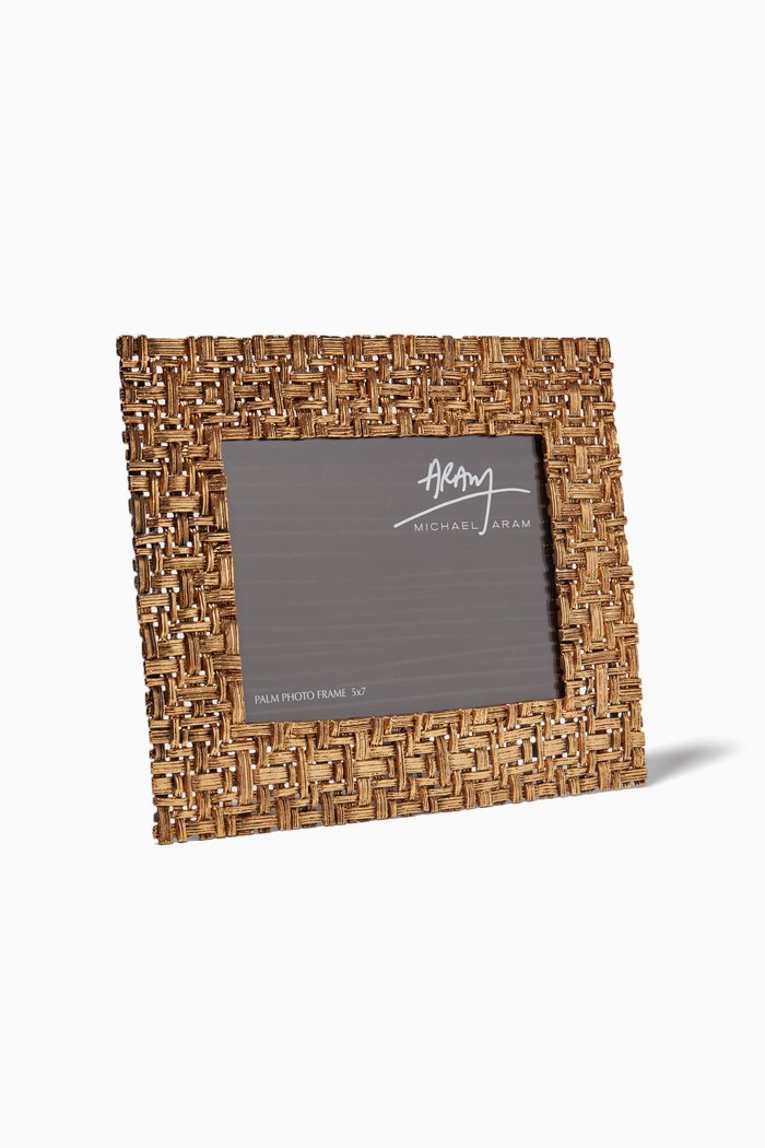 

Palm Frame 5X7, Gold