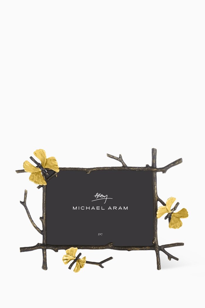 

Butterfly Ginkgo Frame 5x7, Black