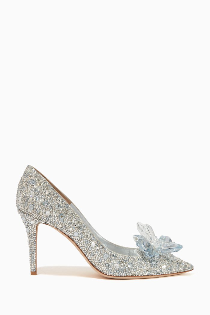 

Alia Pumps with Swarovski Crystals, Silver