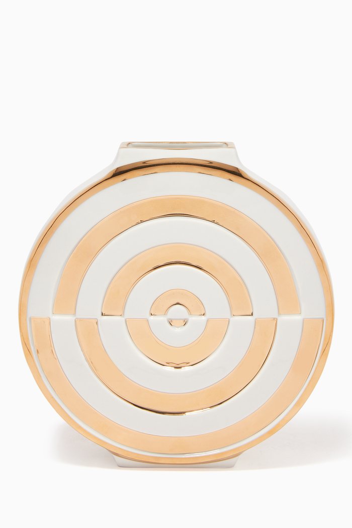 

Futura Bullseye Vase, White