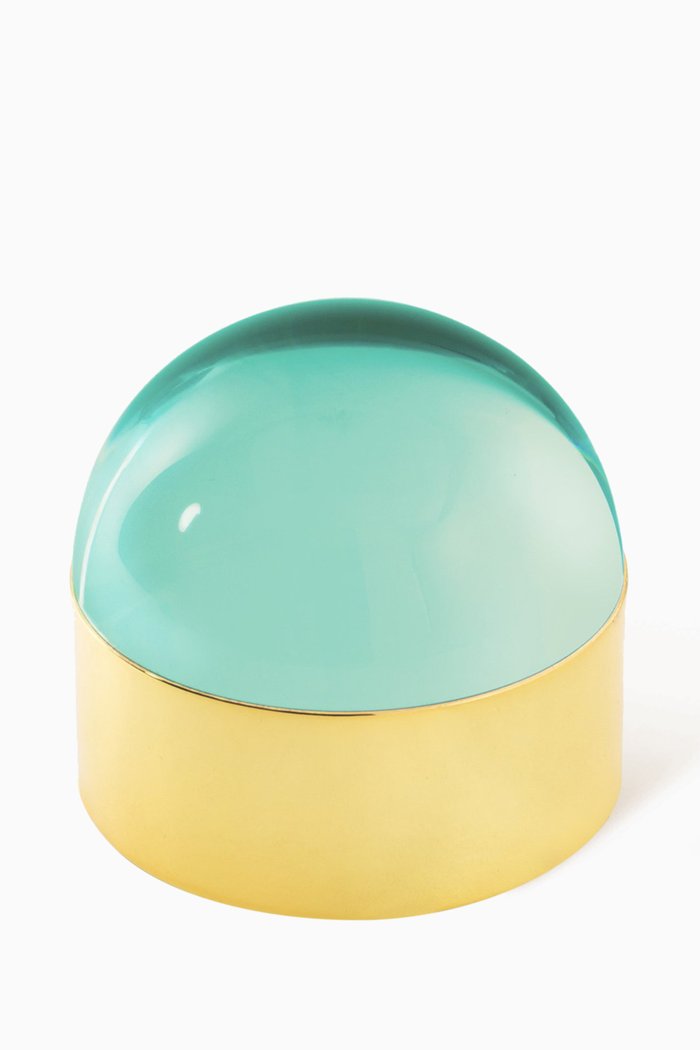 Medium Globo Box, Green