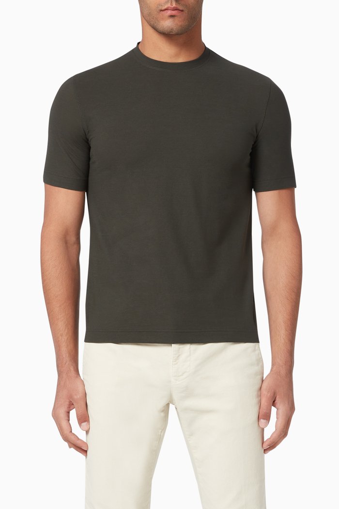 

Classic Ice Cotton T-Shirt, Green