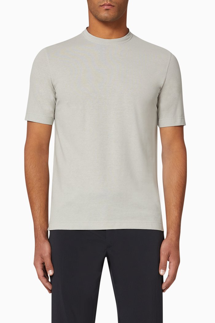 

Classic Ice Cotton T-Shirt, Grey