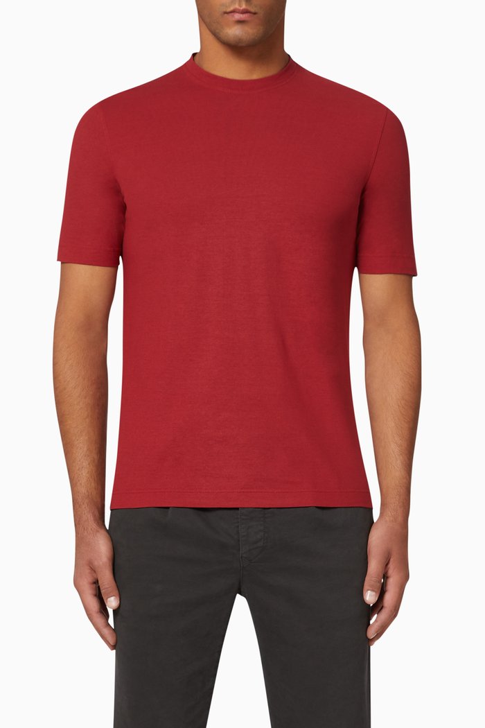 

Classic Ice Cotton T-Shirt, Red