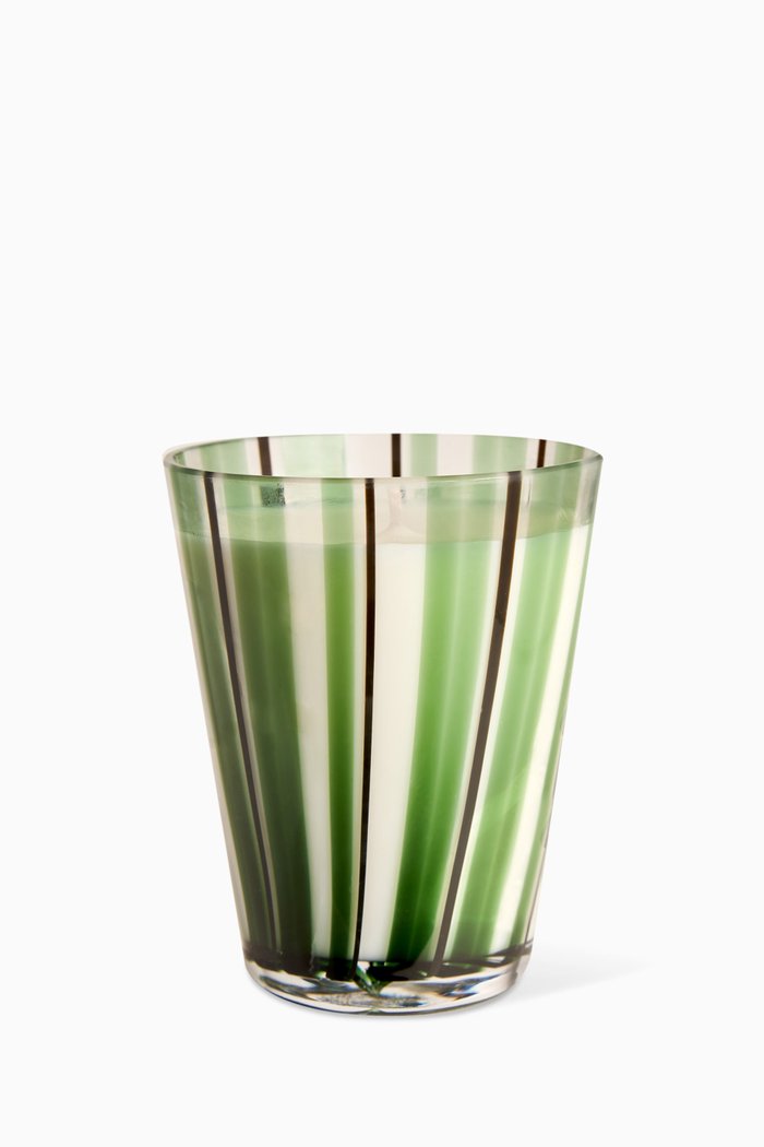 

Benzoin Murano Glass Candle, 200g, Multicolour