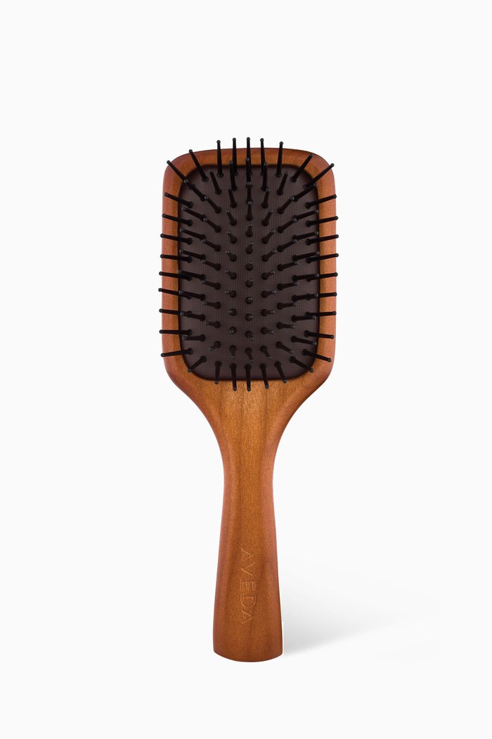 

Wooden Paddle Brush, Colourless