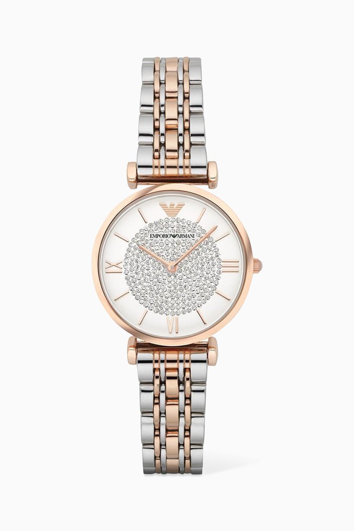 

Gianni Quartz Watch, Colourless