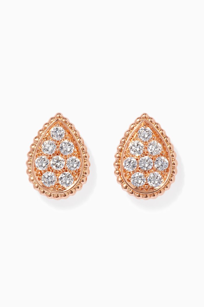 

Rose-Gold Serpent Bohème Stud Earrings
