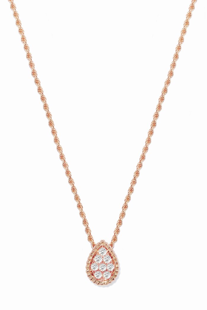 

Rose-Gold Serpent Bohème Pendant Necklace